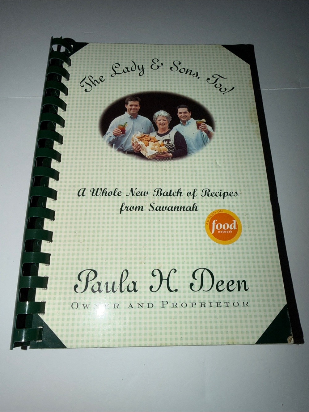 Paula deen cookbook